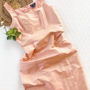 Ann Taylor Silk Pink Shift Dress 6